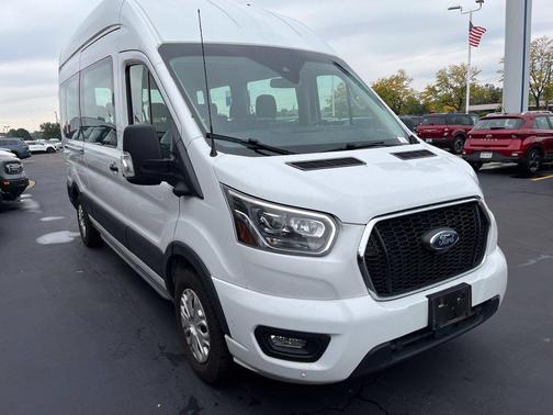Oxford White 2023 Ford Transit-350 XLT