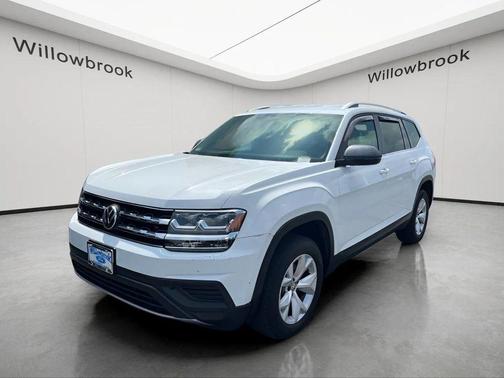 Pure White 2019 Volkswagen Atlas 3.6L S