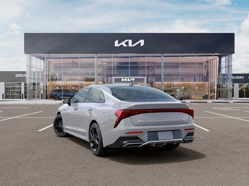 Wolf Gray 2026 Kia K5 GT-Line