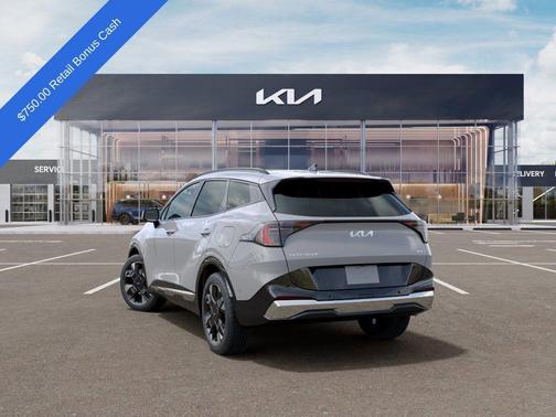 Wolf Gray 2026 Kia Sportage Hybrid SX-Prestige