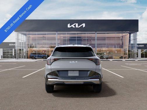 Wolf Gray 2026 Kia Sportage Hybrid SX-Prestige