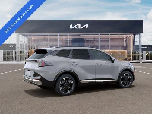 Wolf Gray 2026 Kia Sportage Hybrid SX-Prestige