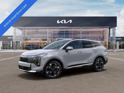 Wolf Gray 2026 Kia Sportage Hybrid SX-Prestige