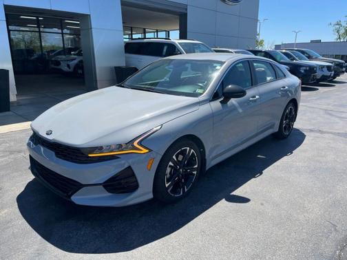 Wolf Gray 2021 Kia K5 GT-Line