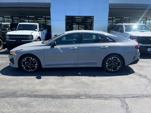 Wolf Gray 2021 Kia K5 GT-Line