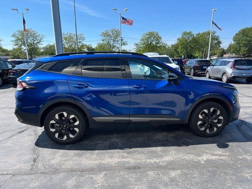 Sapphire Blue 2024 Kia Sportage X-Line
