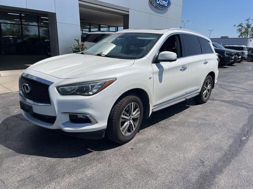 White 2017 INFINITI QX60 Base