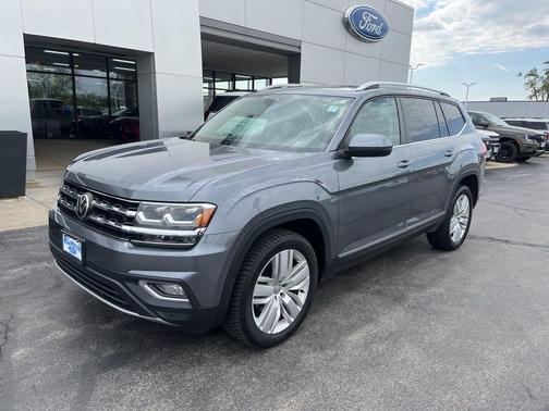 Platinum Gray Metallic 2019 Volkswagen Atlas 3.6L SEL