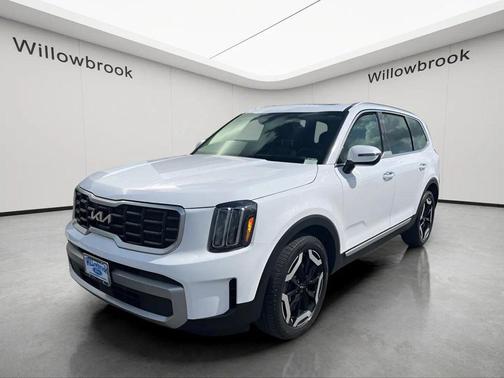 Glacial White Pearl 2023 Kia Telluride S