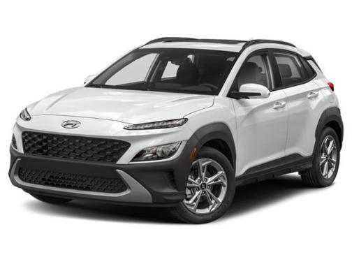 Lunar White 2022 Hyundai KONA SEL SUV