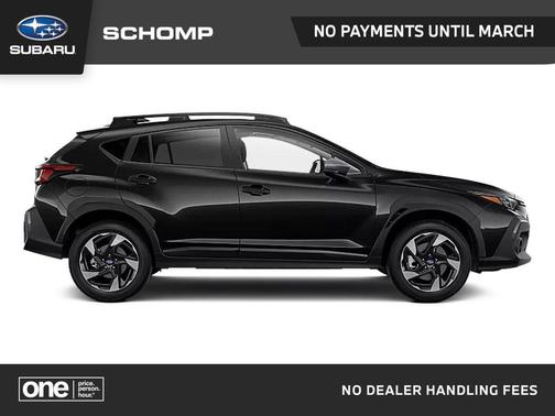 Crystal Black Silica 2025 Subaru Crosstrek Limited SUV
