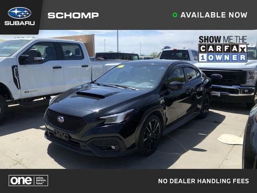 Crystal Black Silica 2022 Subaru WRX Limited