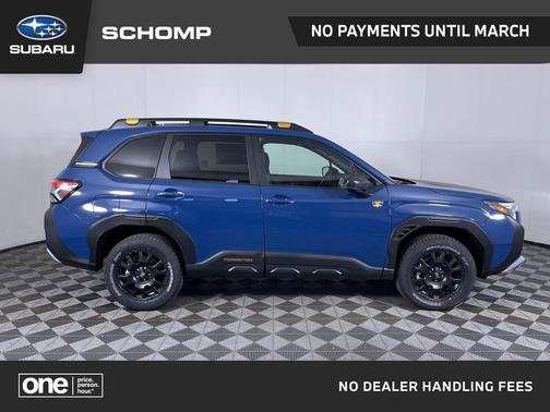 Geyser Blue 2026 Subaru Forester Wilderness SUV