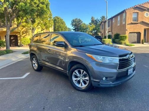 Gray 2014 Toyota Highlander LE Plus