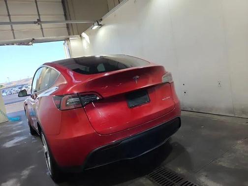 Red Multi-Coat 2021 Tesla Model Y Long Range Dual Motor All-Wheel Drive
