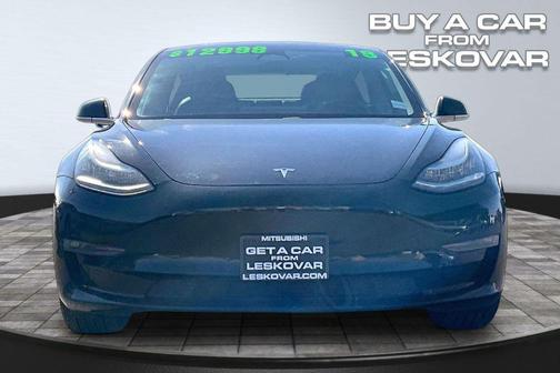 Solid Black 2018 Tesla Model 3 Long Range