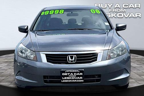 Polished Metal Metallic 2008 Honda Accord LX-P