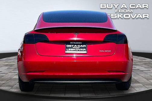Red Multi-Coat 2018 Tesla Model 3 Performance