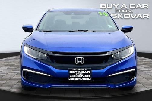 Blue 2019 Honda Civic LX