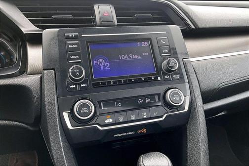 Blue 2019 Honda Civic LX