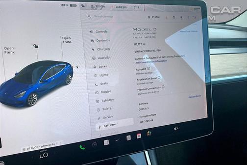 Deep Blue Metallic 2018 Tesla Model 3 Long Range