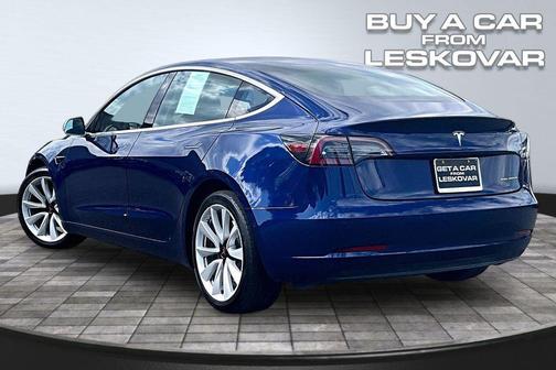 Deep Blue Metallic 2018 Tesla Model 3 Long Range