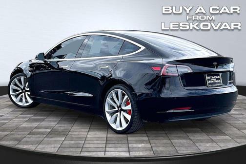 Black 2018 Tesla Model 3 Performance