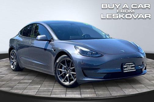 Midnight Silver Metallic 2021 Tesla Model 3 Long Range