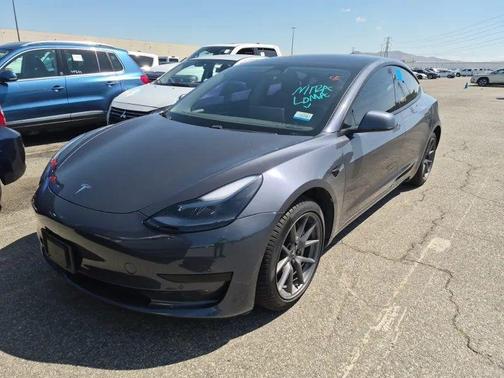 Midnight Silver Metallic 2021 Tesla Model 3 Long Range