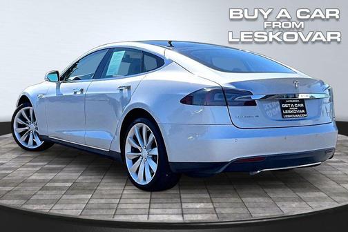 Silver Metallic 2013 Tesla Model S Base