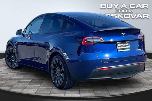 Deep Blue Metallic 2022 Tesla Model Y Performance Dual Motor All-Wheel Drive