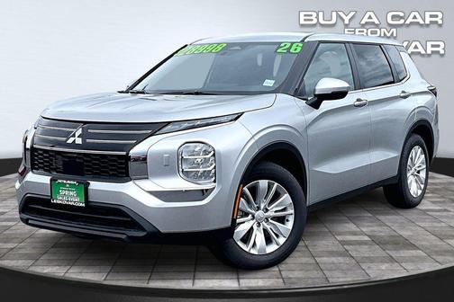 Alloy Silver Metallic 2026 Mitsubishi Outlander ES 1.5T S-AWC
