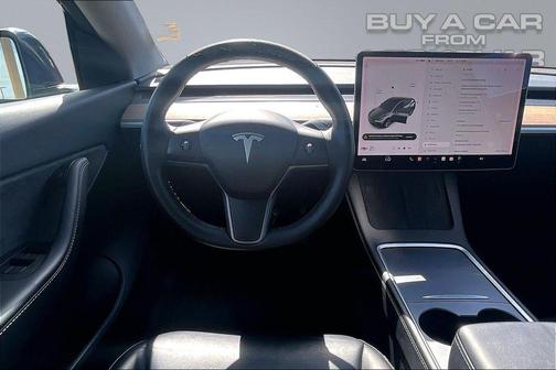 Midnight Silver Metallic 2021 Tesla Model Y Long Range Dual Motor All-Wheel Drive