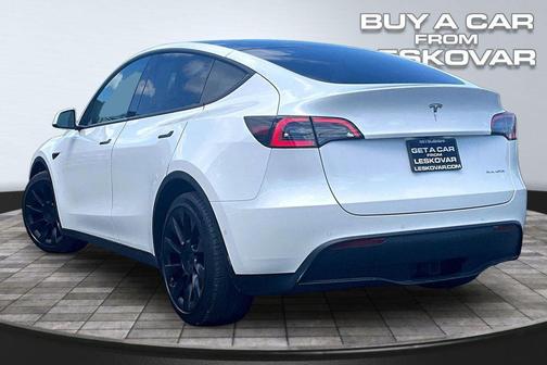 Pearl White Multi-Coat 2021 Tesla Model Y Long Range Dual Motor All-Wheel Drive