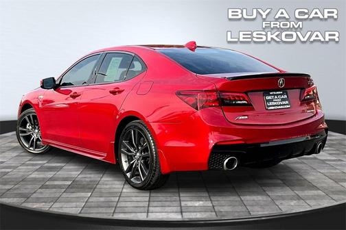 Performance Red Pearl 2020 Acura TLX Technology
