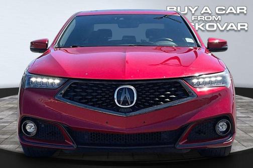 Performance Red Pearl 2020 Acura TLX Technology