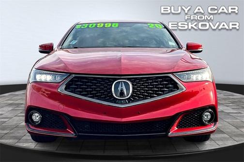 Performance Red Pearl 2020 Acura TLX Technology