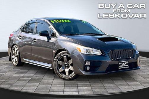 Dark Gray Metallic 2017 Subaru WRX Premium