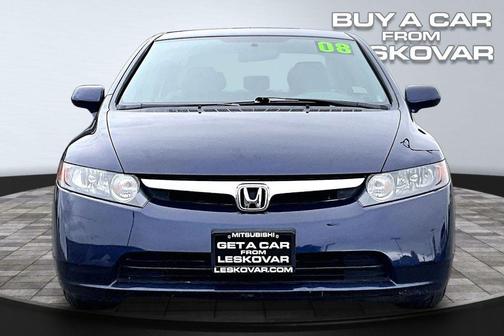 Blue 2008 Honda Civic LX