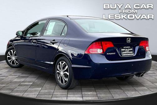 Blue 2008 Honda Civic LX