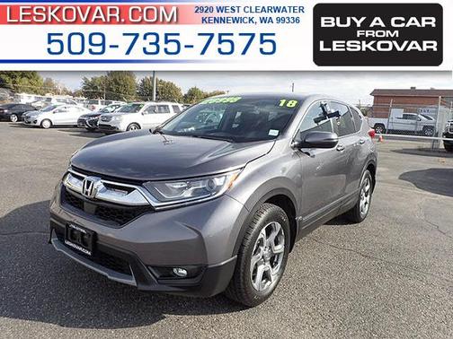 Lunar Silver Metallic 2018 Honda CR-V EX