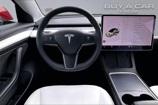 Red Multi-Coat 2021 Tesla Model 3 Long Range