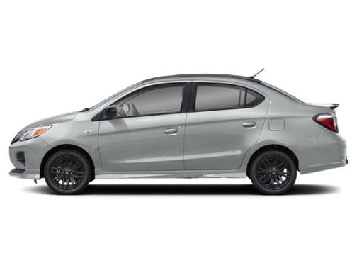 Starlight Silver Metallic w/Black Roof 2024 Mitsubishi Mirage G4 Black Edition