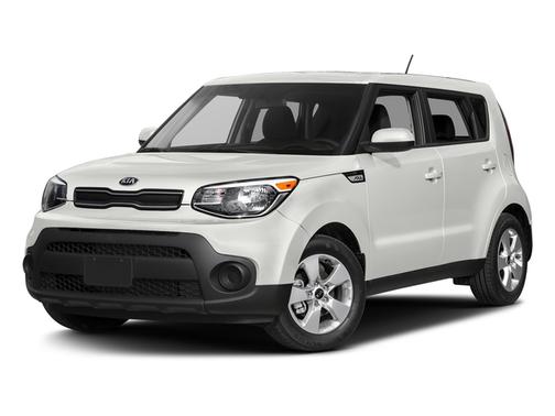 Clear White 2017 Kia Soul Base