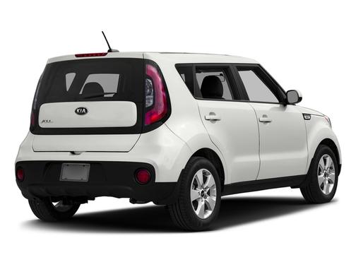 Clear White 2017 Kia Soul Base