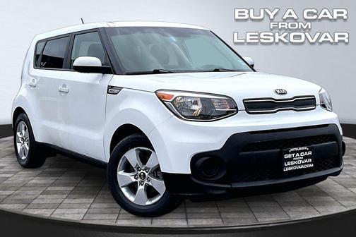Clear White 2017 Kia Soul Base