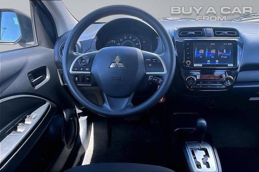 Jet Black Metallic 2024 Mitsubishi Mirage G4 ES