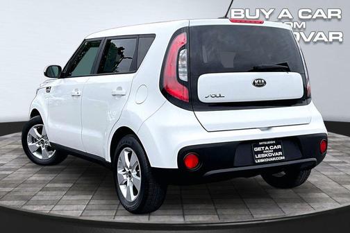 Clear White 2017 Kia Soul Base
