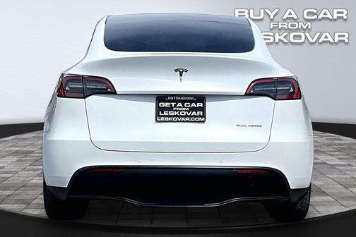 Pearl White Multi-Coat 2021 Tesla Model Y Long Range Dual Motor All-Wheel Drive