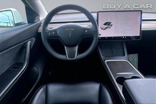 Pearl White Multi-Coat 2021 Tesla Model Y Long Range Dual Motor All-Wheel Drive